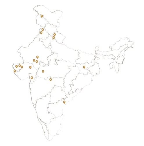 India Map Footprint